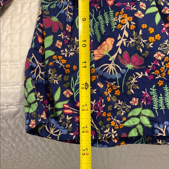 Okie Dokie Blue Floral Dress - Picture 4 of 4